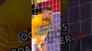 Kai futbolininkai žaidžia vartininkais 😱