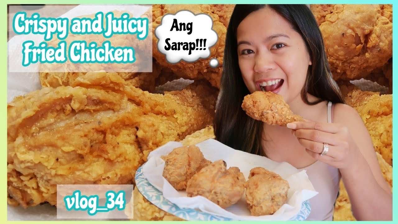 How i cook Crispy and Juicy Fried Chicken | My own version | Simply Den