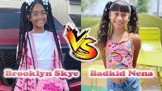 Badkid Nena Vs Brooklyn Skye Transformation 2025 From 0 To Now