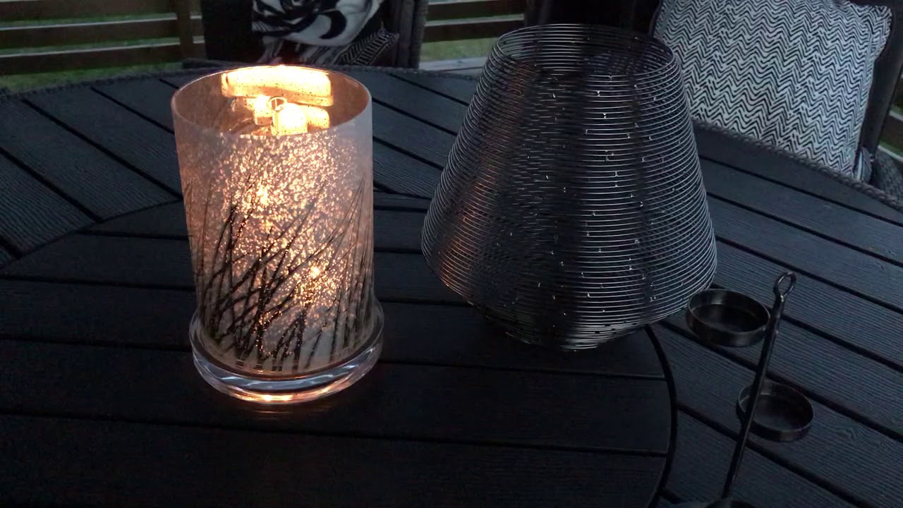 Lighting PartyLite’s Seaside Grass and Spun Wire Hurricane Lamps YouTube