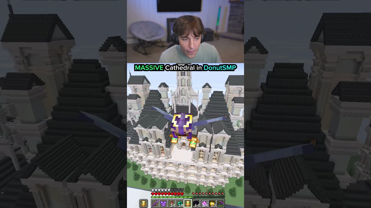Massive Cathedral on DonutSMP