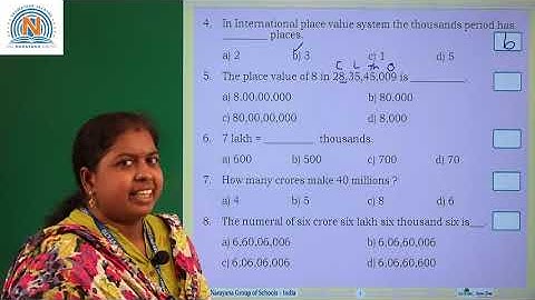 14TH AUG KARNATAKA CLASS V MATHS REVISION ASSIGNMENT 3 KEY