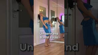 Barrel Turns - Try This! #Bellydance #Dance #Bellydancer #Dancetutorial #Dancer #Barrelturn #Jasirah