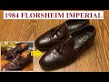 36? Yr Old SHELL CORDOVAN Florsheim Imperial Before & After