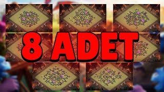 Beledi̇ye Bi̇nasi 8 Köy Düzeni̇ Li̇nkleri̇ - Bb8 Köy Düzeni̇ Li̇nkli̇ - Clash Of Clans