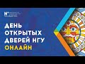 День открытых дверей НГУ онлайн