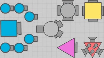 Diep.io Boss Hunting - Hunting Bosses Solo With Factory in FFA