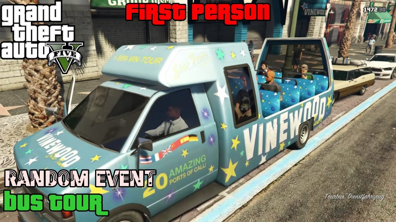 gta v bus tour random event