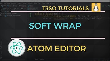 How to Enable Soft Wrap at preferred line length in Atom Editor