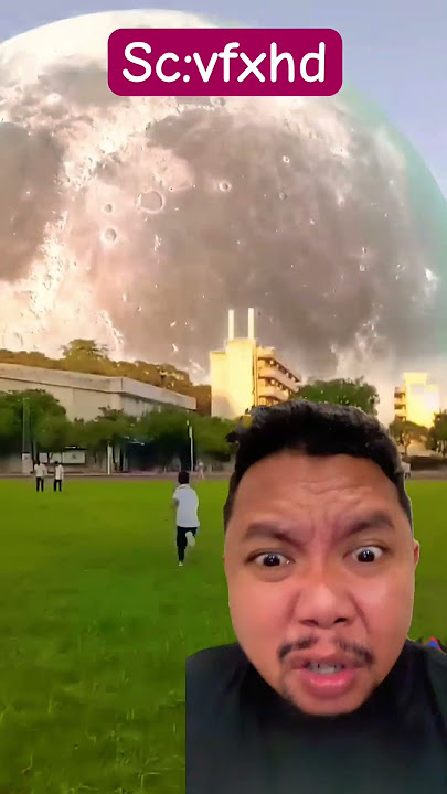 Awas ada bulan mendekat!!? #shortvideo #funny #vfxshorts