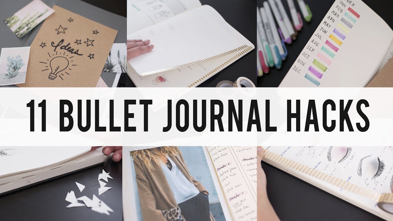 12 Bullet Journal Hacks That You Need To See! - Bullet Planner Ideas