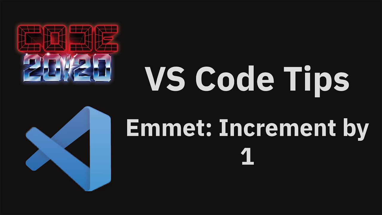 Emmet: Increment by 1