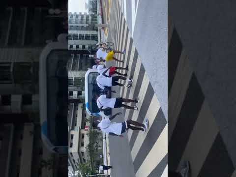 Team Ghana Having