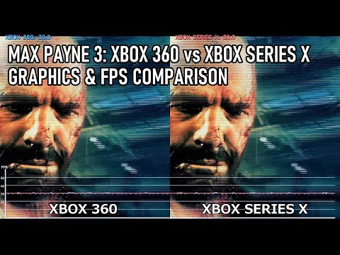 Max Payne 3 | Xbox Series X vs Xbox 360 | Graphics and Frame-Rate Comparison [4K]