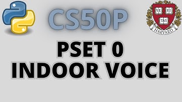 CS50P PSet0 ~ Indoor Voice | Solution