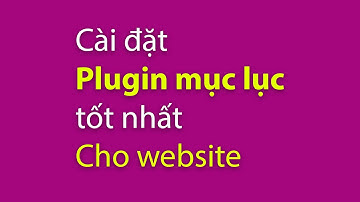 Hướng dẫn cài đặt plugin tạo mục lục tốt nhất cho website wordpress Fixed TOC