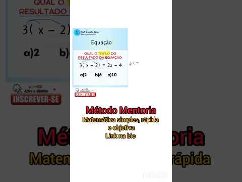 método Mentoria- matemática