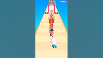 Girl Stack Game Level 487 Gameplay #games #shorts #Gameplay #makeup