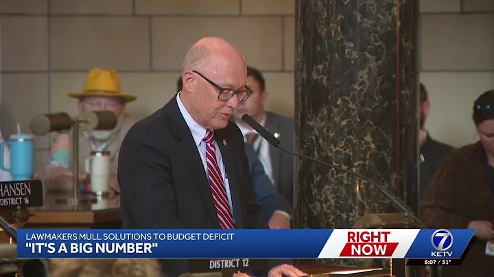 Nebraska lawmakers mull solutions to $471 million budget deficit