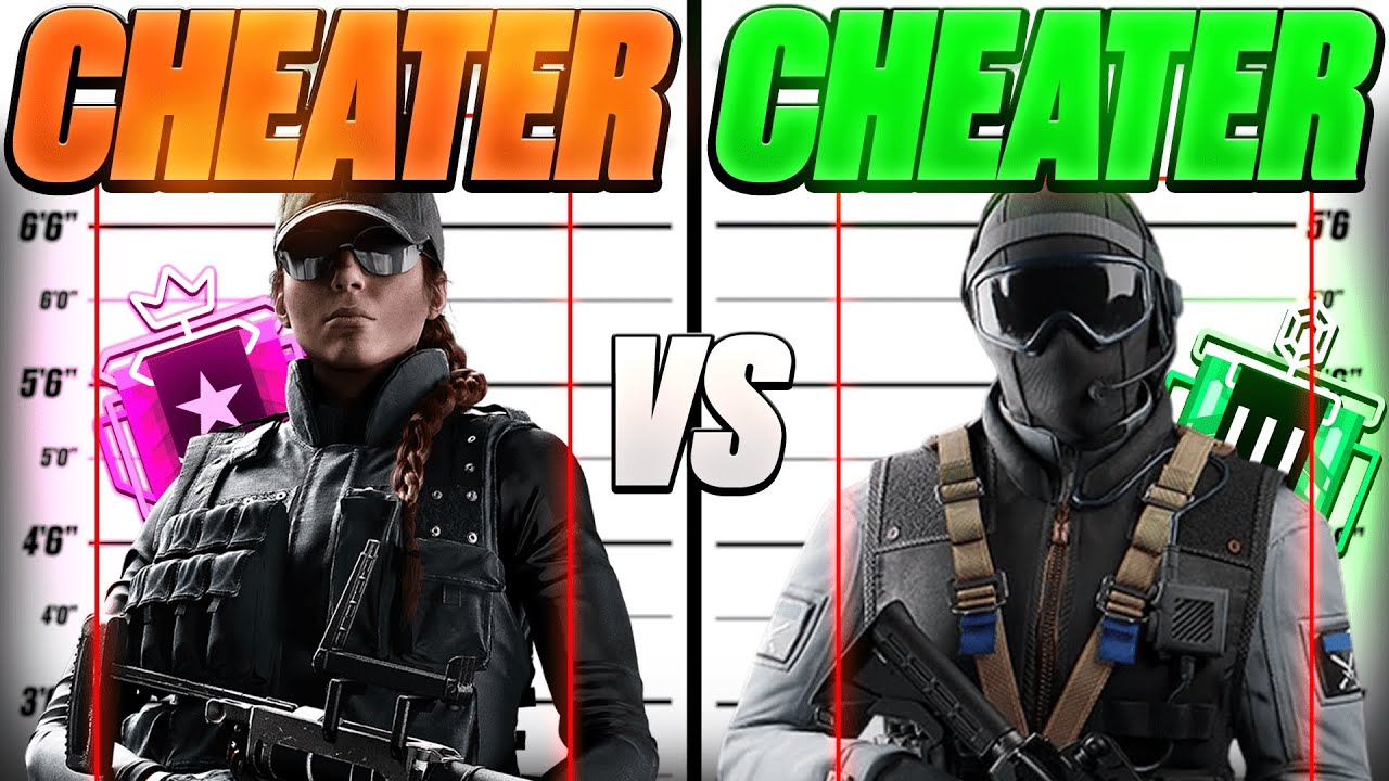 WALLHACKS VS. AIMBOT IN A HACKER VS. HACKER SIEGE LOBBY
