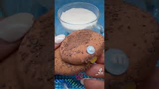 Milk and Cookies Oddly Satisfying Video #shorts