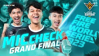 🔥“Break everything” | Mic Check Grand Final | FFWS 2023