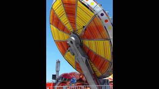Off ride of me on Moon Raker at the Ohio state Fair