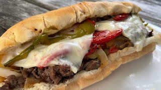 SMOKEY PHILLY CHEESESTEAKS!!! by New England Fire Cookin 92 views 9 months ago 6 minutes, 21 seconds