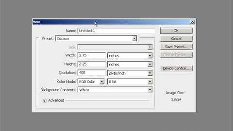 Photoshop business card template with bleeds