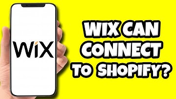 Wix Can Connect To Shopify?