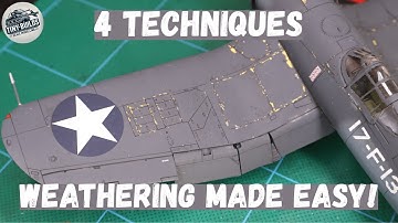 How to Weather Scale Model Planes | Beginner Tutorial
