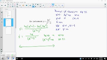 3 5 Summary of Curve Sketching Video 1