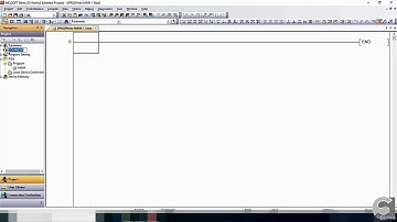 Mitsubishi GX Works 2 with Factory IO PLC Training