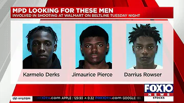 MPD seeks 3 in connection with Walmart shooting