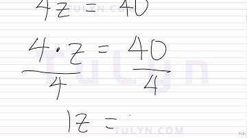 Solving Multiplication Equations