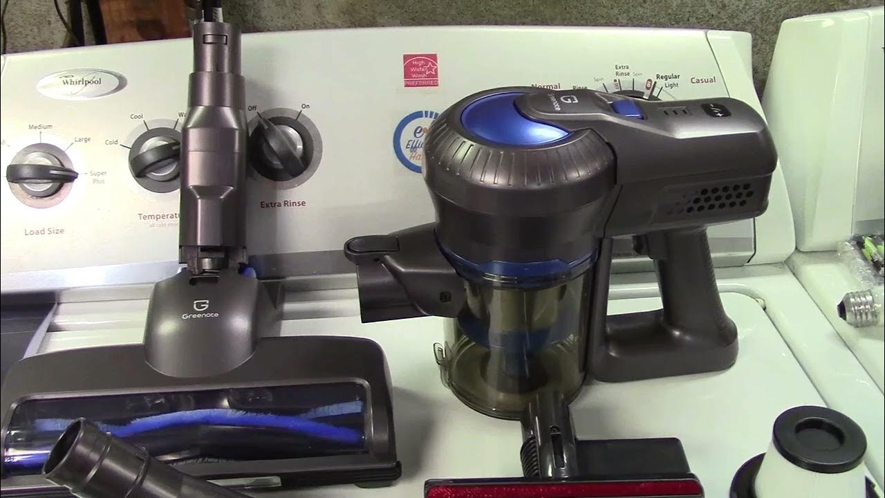 Greenote Cordless Rechargeable Vacuum Cleaner Review YouTube