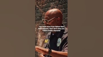 You learn more from failure than from success. #motivation