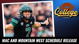 Mountain West & MAC Schedule Release Breakdown | The College Football Experience