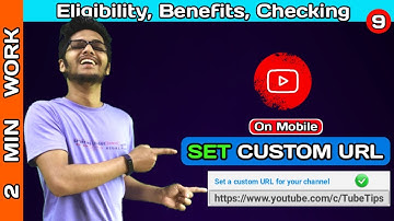 ➡️How to Enable Custom URL for YouTube Channel in 2021(Hindi)✅///Set Custom Url For Youtube Channel🔥