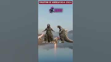 Full Version Godzilla 1954-2024 #evolutiongodzilla #godzilla2024