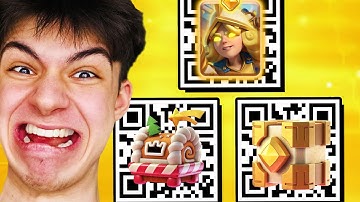 EVERY WORKING QR CODE NOW (UPDATED) IN CLASH ROYALE!