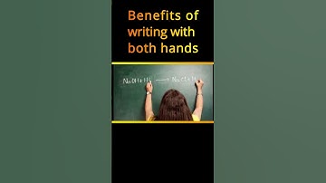 Benefits of writing with both hands | in hindi | part 4 #shorts