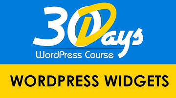 How to use WordPress Widgets Urdu Tutorial
