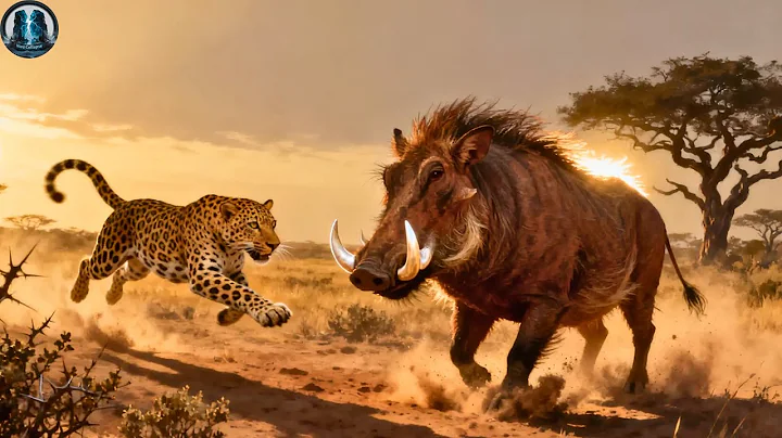UNBELIEVABLE | Leopard vs Giant Boar | Savannah Revenge Hunt