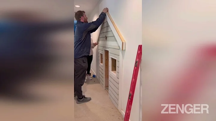 Couple Create Amazing Under Stairs Playhouse For Daughter