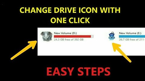 How To Change Drive Icon In windows[100% WORKING] || By Nirbhay