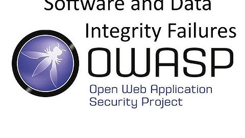 OWASP TOP 8 - Software and Data Integrity Failures