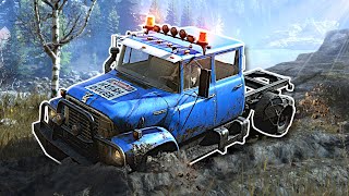 Trucking Through Canada was a DISASTER! - SnowRunner Multiplayer Gameplay