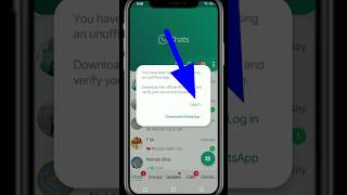 you have been logged out for using an unofficial app | gb whatsapp problem | whatsapp problem screenshot 4