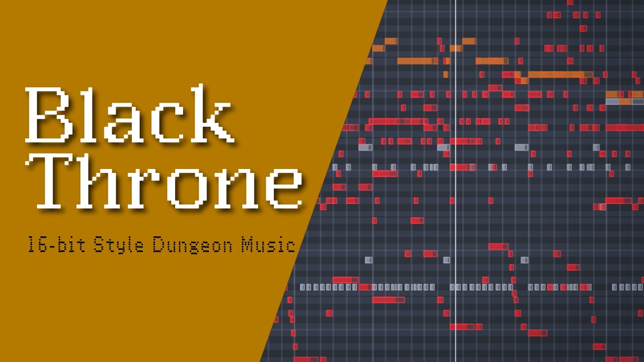 【無料フリーBGM】16-bit風レトロRPGダンジョン曲「Black Throne」